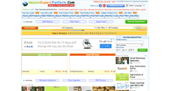Desktop Screenshot of importexportplatform.com